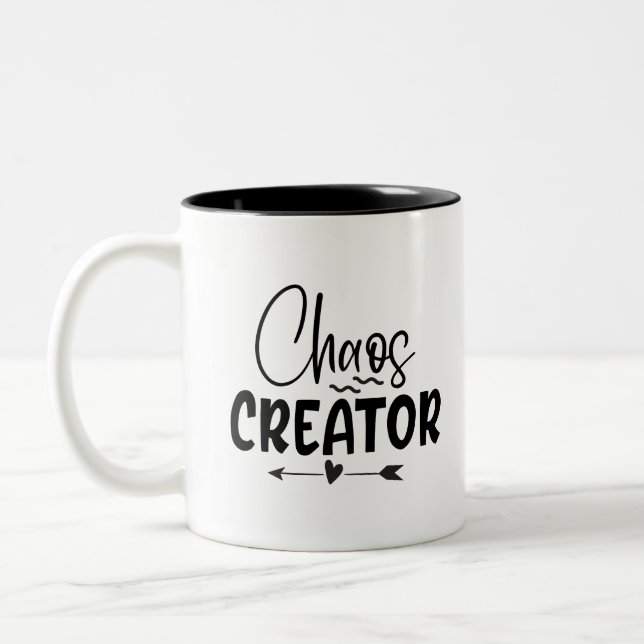 Tasse 2 Couleurs Créateur du chaos Extraordinaire (Gauche)