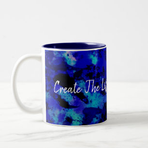 Tasse 2 Couleurs Créer la vie de vos rêves