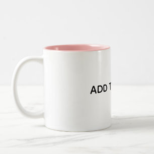 Tasse 2 Couleurs Créez Votre Propre Blanc