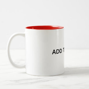 Tasse 2 Couleurs Créez Votre Propre Blanc