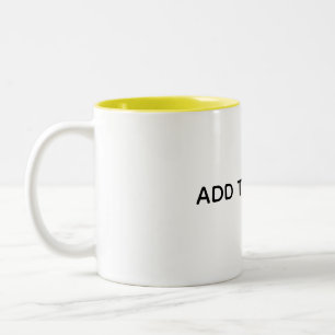 Tasse 2 Couleurs Créez Votre Propre Blanc
