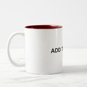 Tasse 2 Couleurs Créez Votre Propre Blanc