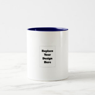 Tasse 2 Couleurs Créez votre propre blanc