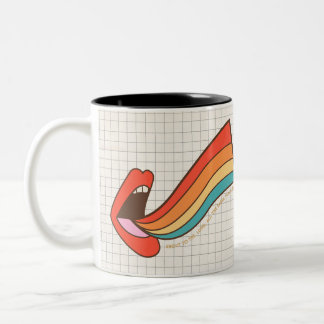 Tasse 2 Couleurs Criez au Seigneur Foi chrétienne rétro
