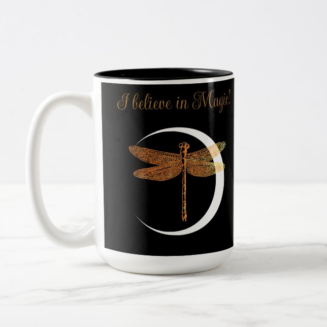 Tasse 2 Couleurs Crois en la magie ! (Gauche)