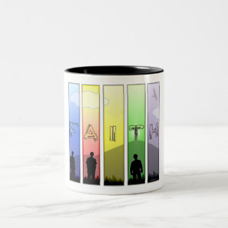 Tasse 2 Couleurs Croix de foi