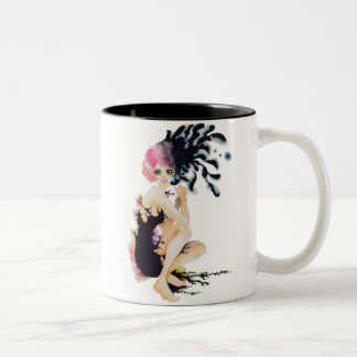 Tasse 2 Couleurs Crow girl-Mug