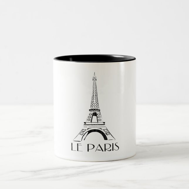 Tasse 2 Couleurs cru le Paris (Centre)