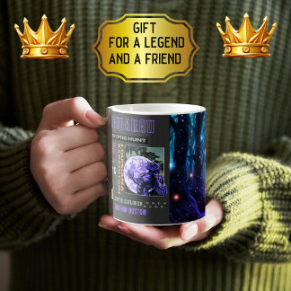 Tasse 2 Couleurs Cryptid Rougarou Louisiane