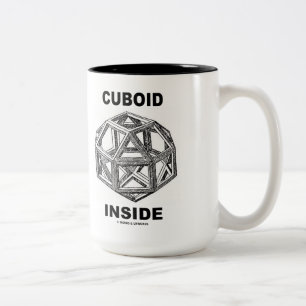 Tasse 2 Couleurs Cuboid à l'intérieur (Rhombicuboctahedron)
