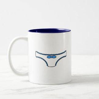Tasse 2 Couleurs Culottes froncées bleues