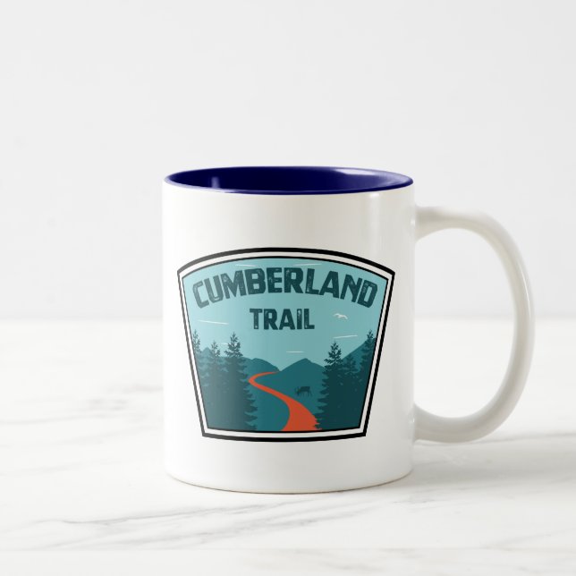 Tasse 2 Couleurs Cumberland Trail Tennessee (Droit)