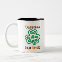 Cunningham Irish Kisses Clover Shamrocks