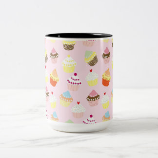Tasse 2 Couleurs Cupcake