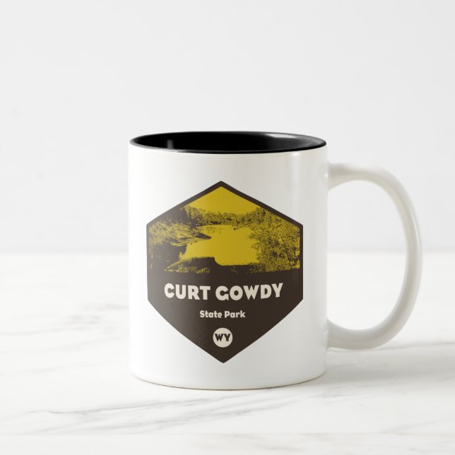 Tasse 2 Couleurs Curt Gowdy State Park Wyoming (Droit)