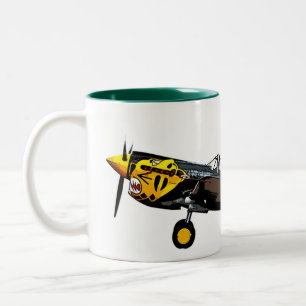 Tasse 2 Couleurs Curtis P-40K Warhawk