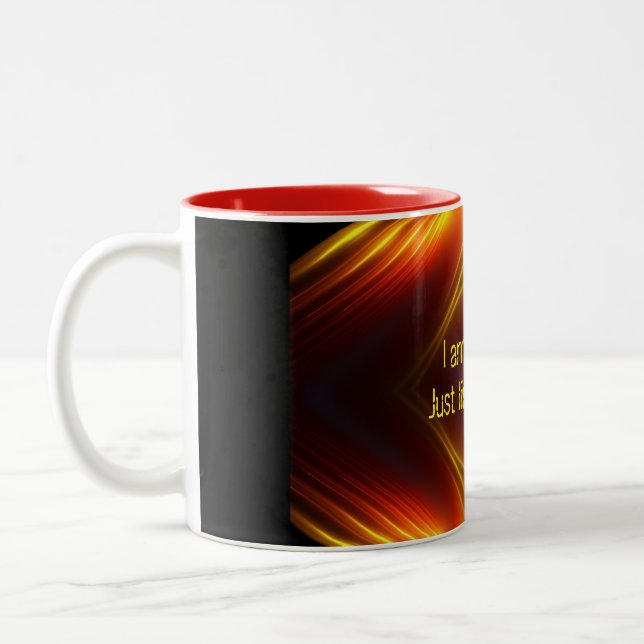 Tasse 2 Couleurs Customisable fun (Gauche)