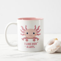 Cute Axolotl Funny Pun Amoureux des animaux modern