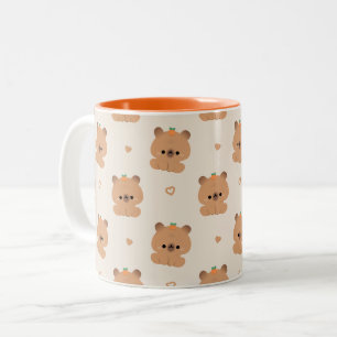 Tasse 2 Couleurs Cute Capybara
