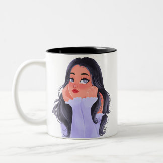 Tasse 2 Couleurs Cute Pose Musique