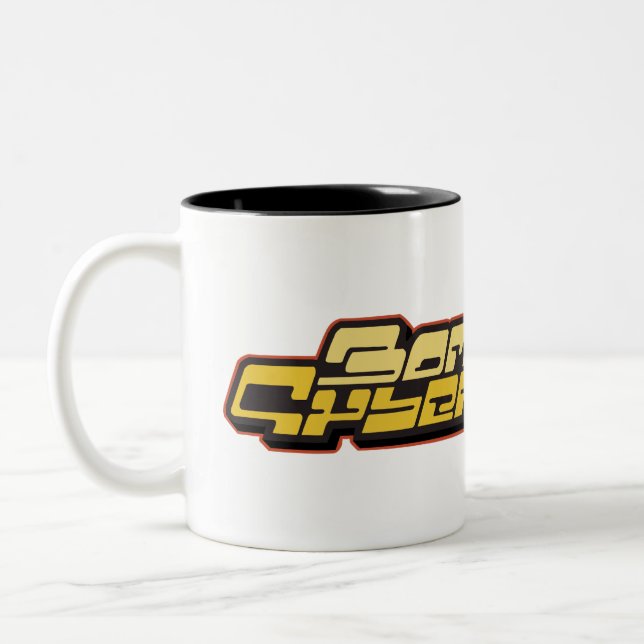 Tasse 2 Couleurs Cyberfunk de poussée de bombe (Gauche)