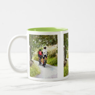 TASSE 2 COULEURS CYCLISME