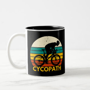 Tasse 2 Couleurs Cycopath/Cyclisme/Vélo