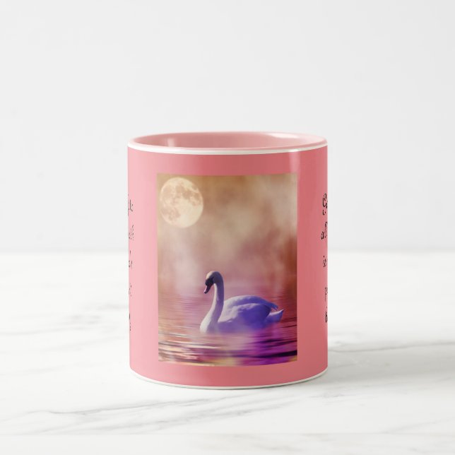 Tasse 2 Couleurs Cygne noble (Centre)