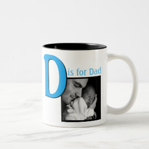 Tasse 2 Couleurs D est pour papa
