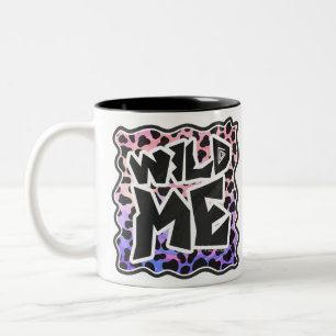 Tasse 2 Couleurs Dalmatie Noir et rose Me sauvage