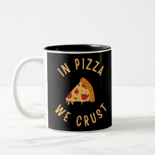 Tasse 2 Couleurs Dans La Pizza, Nous Croûtons