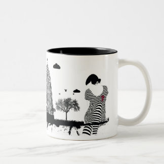 Tasse 2 Couleurs Dans la ville