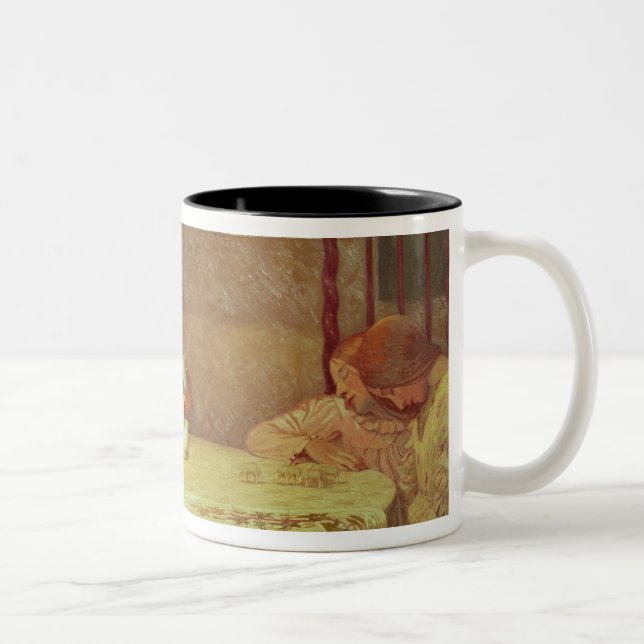 Tasse 2 Couleurs Dans le coeur de l'hiver (Droit)
