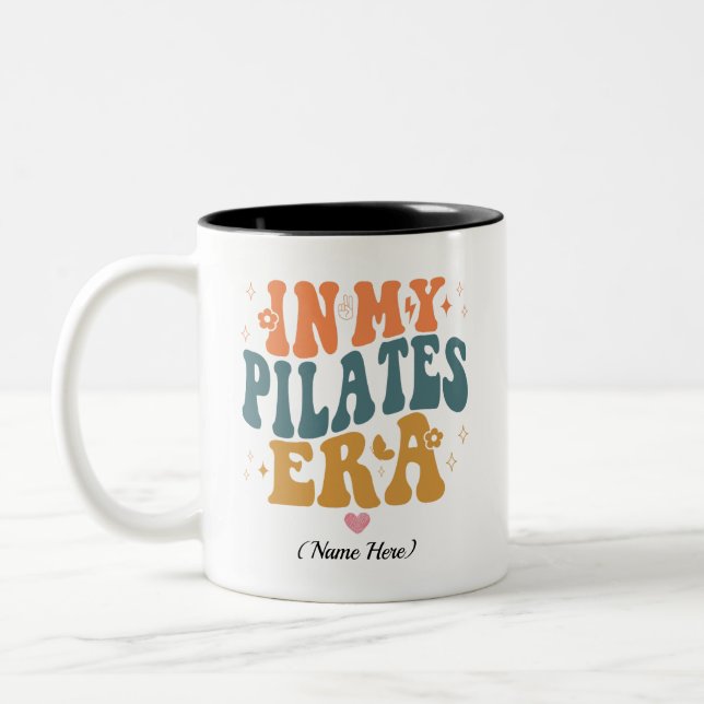Tasse 2 Couleurs Dans mon ère pilates (Gauche)
