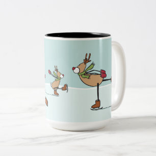 Tasse 2 Couleurs Danseuse douce - Noël