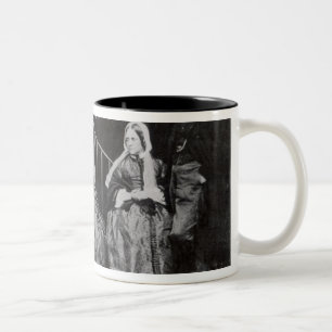 Tasse 2 Couleurs Dante, Christina, Frances et William Rossetti
