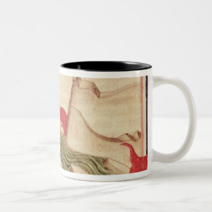 Tasse 2 Couleurs Dante s'épurant avant d'entrer