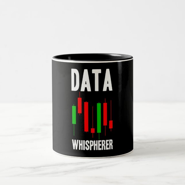 Tasse 2 Couleurs Data Whisperer Data Analyst Data Stock (Centre)
