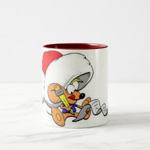 Tasse 2 Couleurs Dear Santa Mouse