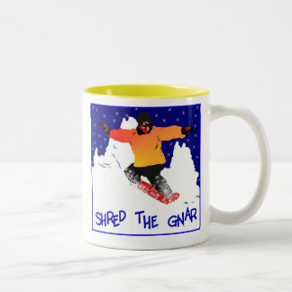 Tasse 2 Couleurs Déchiquetez le gnar