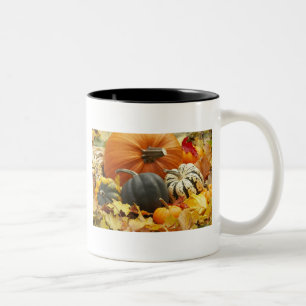 Tasse 2 Couleurs Décor d'octobre d'Halloween