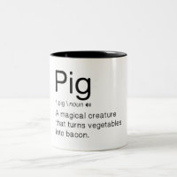 Définition drôle de porc