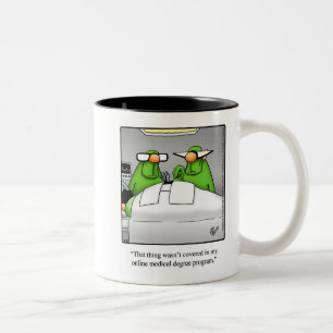 Tasse 2 Couleurs Dégustation de Humour Médicale pour chirurgiens 