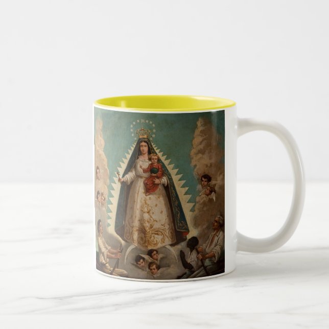 Tasse 2 Couleurs Del Cobre de Virgen de La Caridad (Droit)
