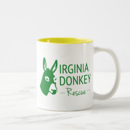 Tasse 2 Couleurs Délivrance d'âne de la Virginie