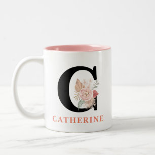 Tasse 2 Couleurs Demoiselle d'honneur personnalisée