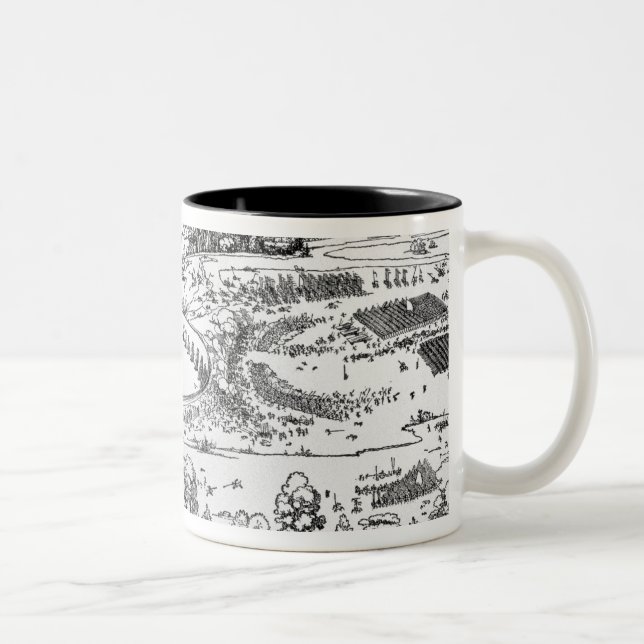 Tasse 2 Couleurs Démonstration des mesures défensives (Droit)