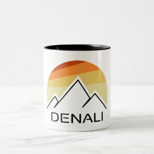 Tasse 2 Couleurs Denali Alaska Retro