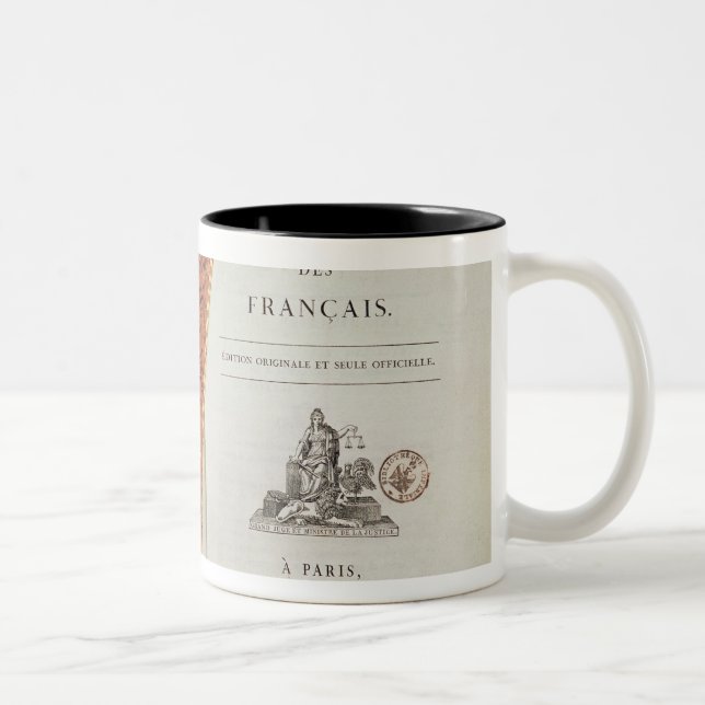 Tasse 2 Couleurs DES Francais de Le Code Civil (Droit)