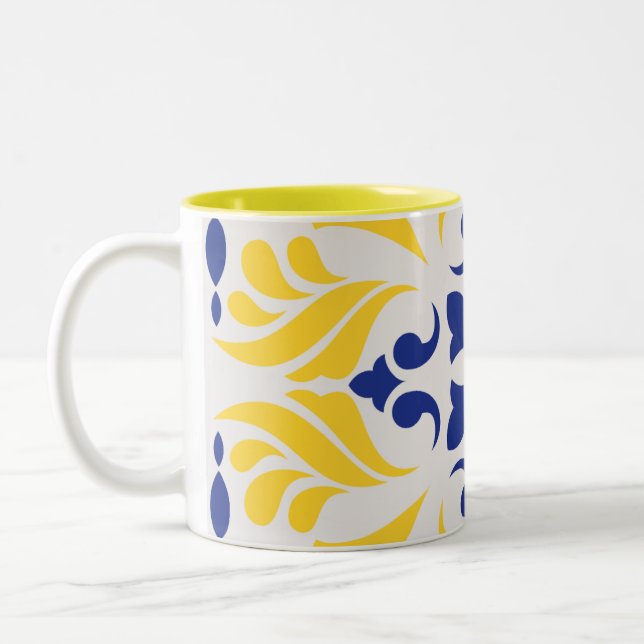 Tasse 2 Couleurs Design Riviera d'or (Gauche)